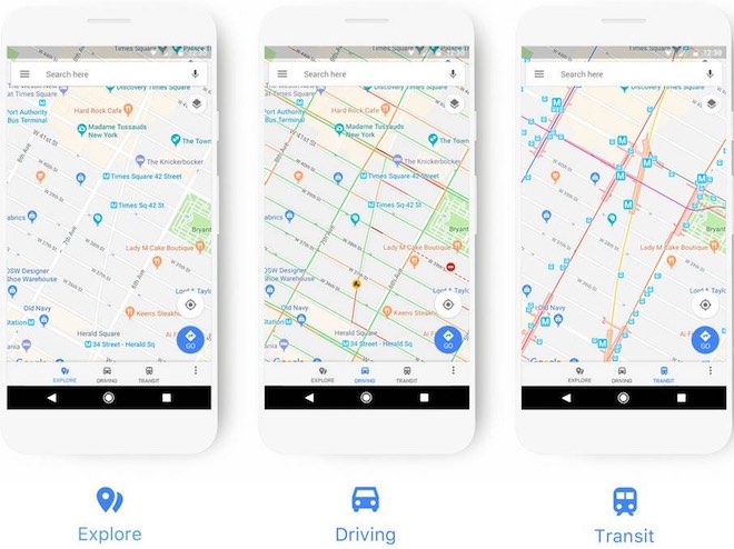 Google Maps cập nhật giao diện mới - 1