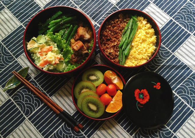 Phát cuồng với những hộp cơm bento của cô nàng “khéo hết phần người ta” - 5