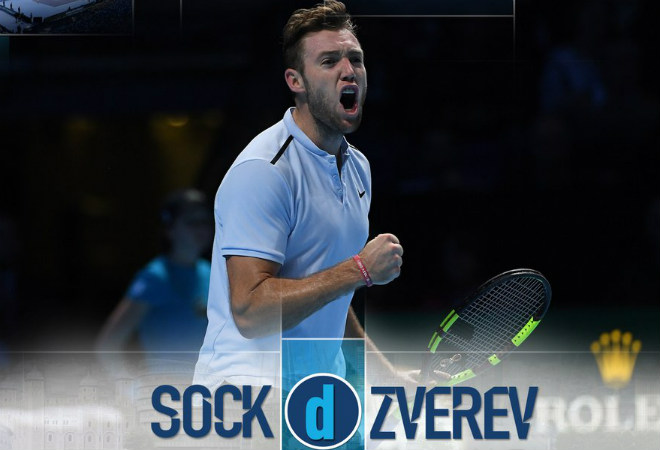 Zverev - Jack Sock: Bùng nổ set 2, cay đắng rời giải (ATP Finals) - 1