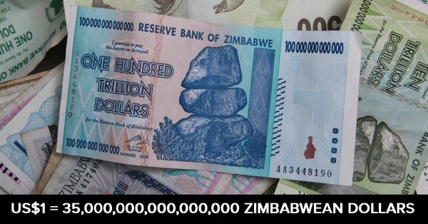 Đồng tiền trăm nghìn tỉ đô la Zimbabwe giờ ra sao? - 2