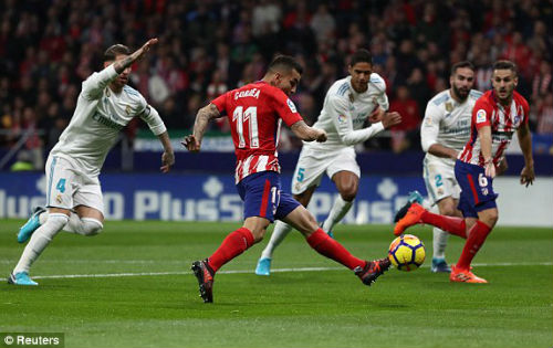 Chi tiết Atletico Madrid - Real Madrid: Chiến quả thất vọng (KT) - 3