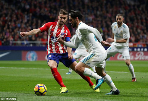 Chi tiết Atletico Madrid - Real Madrid: Chiến quả thất vọng (KT) - 4