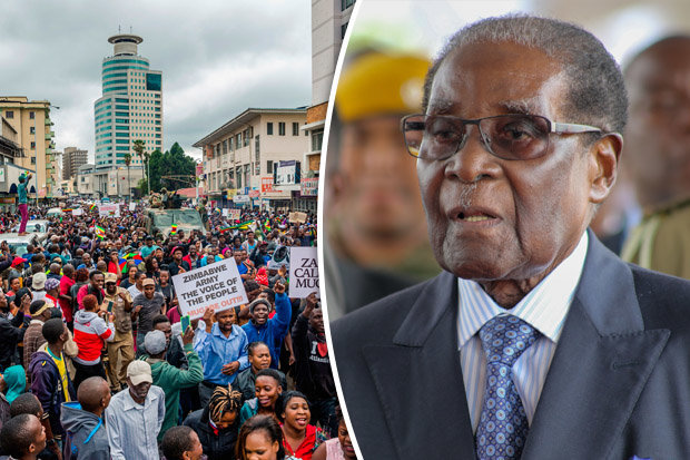 Tổng thống Zimbabwe biến mất khỏi dinh thự trong khi bị quản thúc - 1