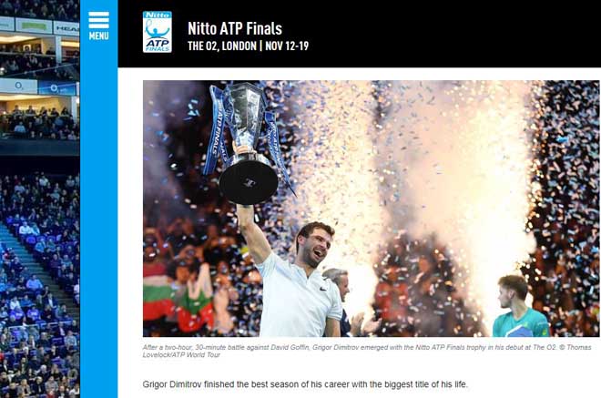 Dimitrov lập kỉ lục ATP Finals: Báo chí ngợi ca &#34;nhạc trưởng&#34; đại tài - 1