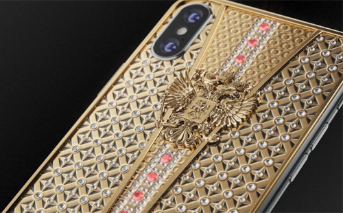 Tận mắt iPhone X Imperial Crown gắn 344 viên kim cương tiền tỷ - 1