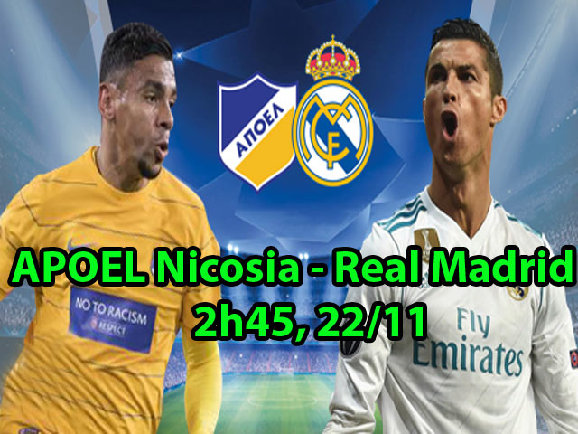 APOEL Nicosia - Real Madrid: ”Hổ dữ” Ronaldo khoe nanh vuốt