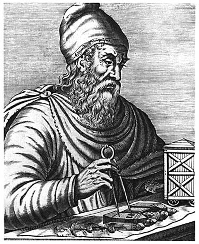 1. Archimedes được mệnh danh là nhà toán học vĩ đại nhất mọi thời đại. Ông là người đã xác định ra giá trị của số pi, chứng minh các định lý về diện tích hình tròn, diện tích bề mặt và thể tích của hình cầu, cũng như diện tích dưới một đường parabol... Ông cũng là người phát minh ra các loại máy móc, vũ khí, như máy bơm trục vít, ròng rọc phức hợp, và các công cụ chiến tranh để bảo vệ quê hương.