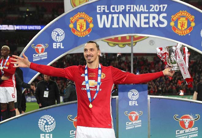 Ibrahimovic mất ngai: Mourinho khích “Sư tử già”, thách vô địch C1 - 3