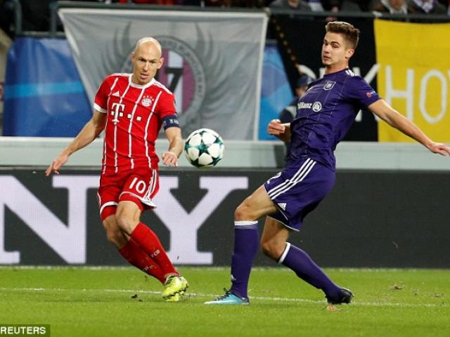 Anderlecht – Bayern Munich: Rượt đuổi trong hiệp 2