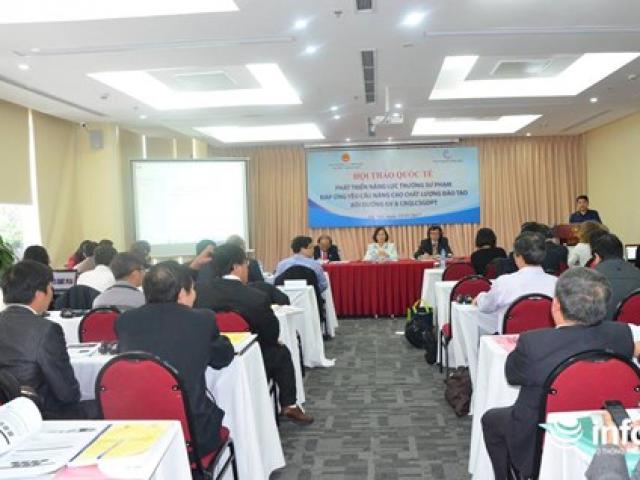 Kiến thức trong SGK của Việt Nam hiện nay mới chỉ bằng 70% so với các nước