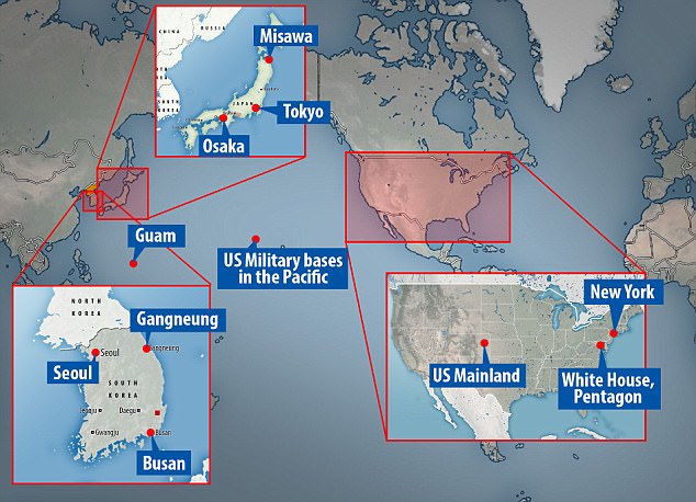 Tiết lộ 15 mục tiêu tấn công hạt nhân của Triều Tiên - 1