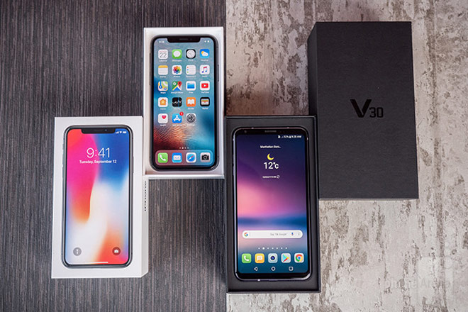 So sánh iPhone X và LG V30: So đôi đũa lệch - 11