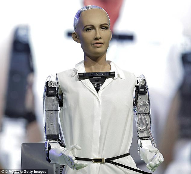Tuyên bố sốc của robot được cấp quyền công dân đầu tiên thế giới - 1