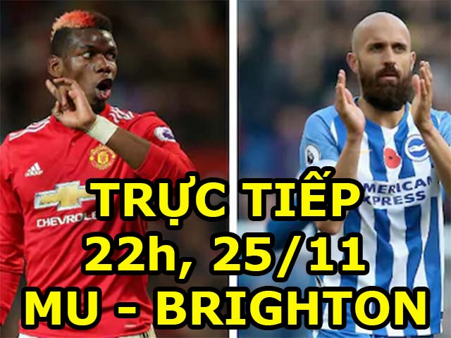 TRỰC TIẾP bóng đá MU - Brighton: Cơ hội cuối cho Mkhitaryan?