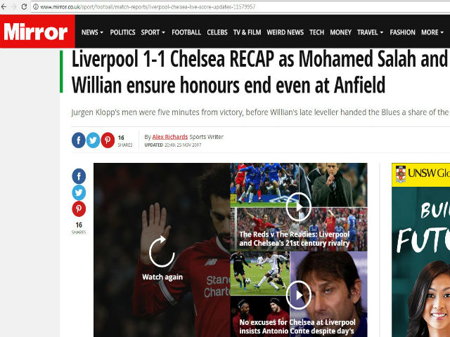 Báo chí Anh “tổng tấn công” tội đồ Mignolet, khen hết lời siêu anh hùng Salah
