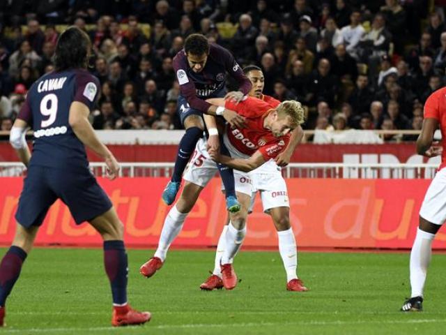 Monaco - PSG: Cavani - Neymar ”nhảy múa”, uy lực khủng khiếp