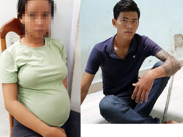 Chồng chở vợ bầu sắp sinh đi cướp tài sản ở trung tâm Sài Gòn