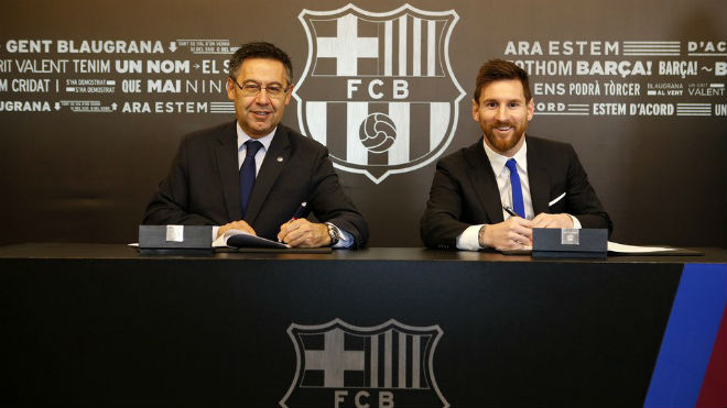 Barca: Messi kí hợp đồng 700 triệu euro, vượt Ronaldo, chờ phá 5 kỉ lục - 3