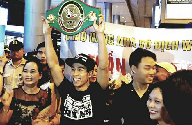 Võ sỹ Việt vô địch châu Á ẵm 220 triệu VNĐ, thách đấu số 1 WBC - 1