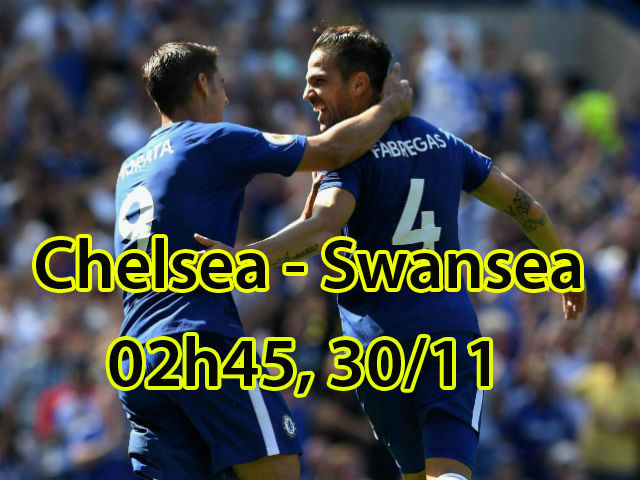Nhận định bóng đá Chelsea - Swansea City: Nhà vua thăng hoa, nhuộm xanh ”Thiên nga”