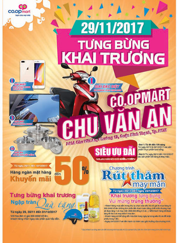 Co.opmart Chu Văn An giảm giá mạnh nhân dịp khai trương - 1
