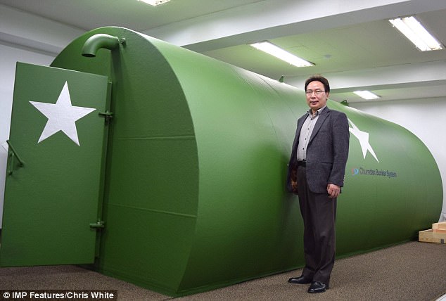Lo Triều Tiên, dân HQ đi mua hầm trú bom hạt nhân - 1