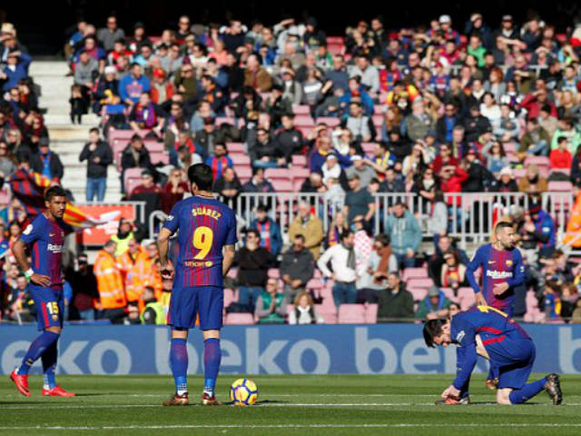 Barca 2 trận mất 2 bàn, 4 điểm: Âm mưu của La Liga lộ rõ?