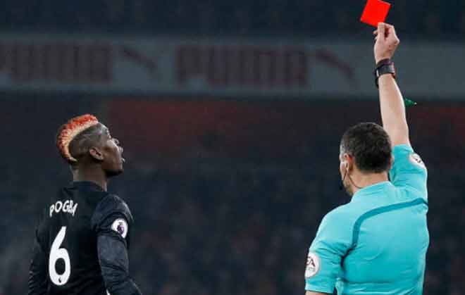 MU mất Pogba ở derby Manchester: Mourinho đổ lỗi cầu thủ Arsenal - 1