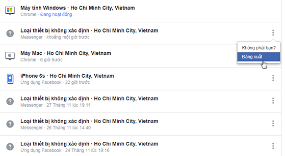 Kiểm tra xem Facebook của bạn có bị xài lén - 2