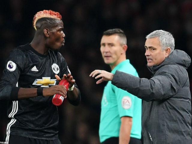 Tiết lộ sốc: Pogba ăn thẻ đỏ, lỡ đại chiến Man City vì giận Mourinho
