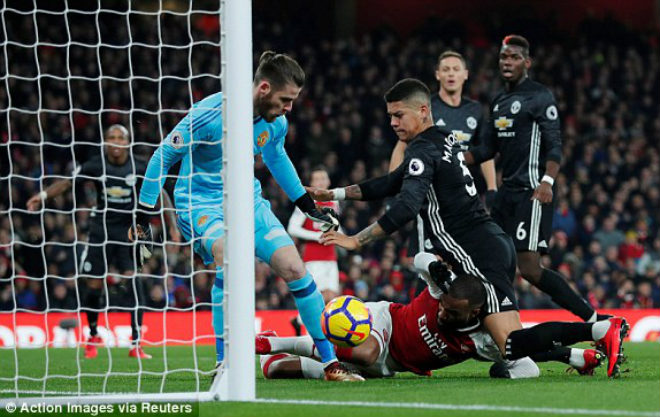 MU &#34;hủy diệt&#34; Arsenal: Đỉnh cao De Gea, Pogba dại dột - 8