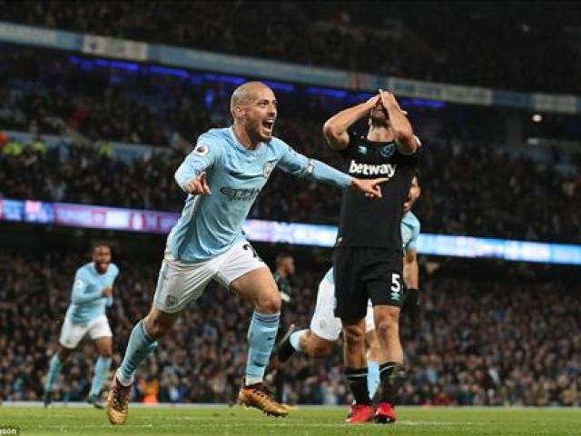 Man City chạm siêu kỷ lục, ”hăm dọa” MU trước derby Manchester