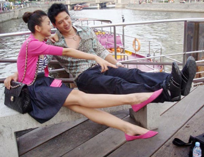 Chân dài Thanh Hằng là người tình màn ảnh xứng đôi với Bình Minh cả về chiều cao lẫn sự ăn ý khi hai người hợp tác trong phim "Người mẫu".