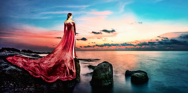 Sợi dây kết nối diệu kỳ giữa áo dài và kiến trúc làng biển - 4