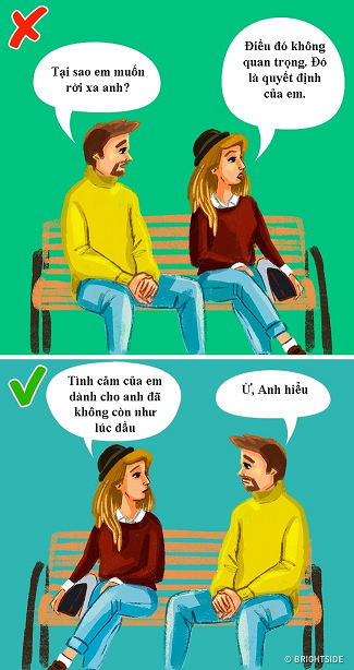 Khi đã hết tình yêu, hãy chia tay theo những cách này! - 4