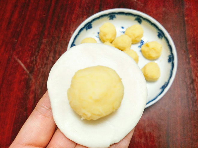 Sáng mùa đông có bát chè trôi nước ngọt ngào, nóng hổi là nhất! - 7