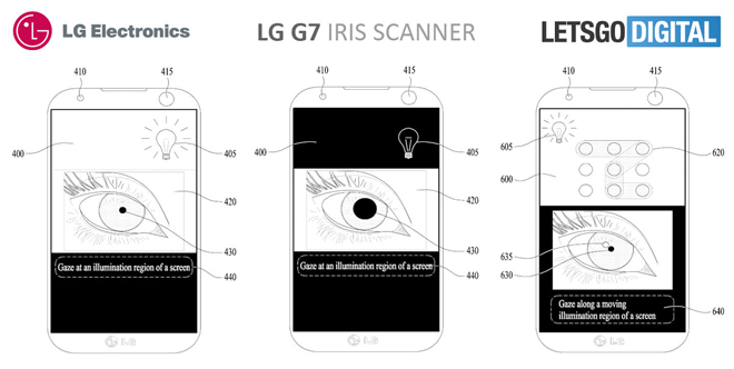 LG G7 sẽ có tính năng quét mống mắt Iris cao cấp - 1