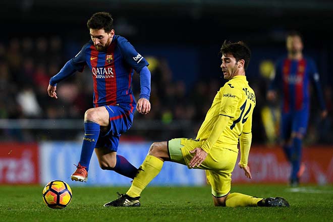 Villarreal - Barcelona: Thua Bóng vàng, Messi trút giận “Tàu ngầm vàng” - 1