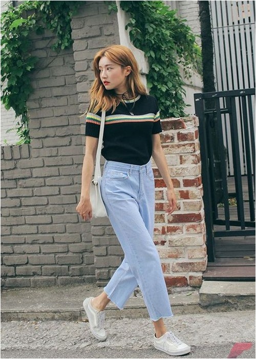 Đầu đông, con gái Hàn mặc style thể thao cực đẹp - 6