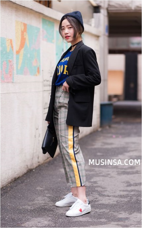 Đầu đông, con gái Hàn mặc style thể thao cực đẹp - 5