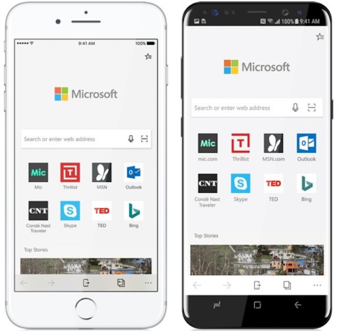 Trình duyệt Edge của Microsoft gây &#34;bão&#34; trên kho ứng dụng Android - 1