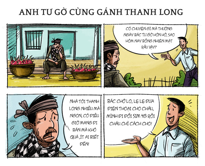 Anh Tư Gờ và gánh thanh long thời đại công nghệ - 1