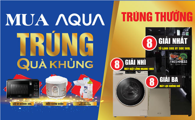 Rinh quà lên tới 900 triệu đồng cùng thương hiệu nhật – AQUA - 1