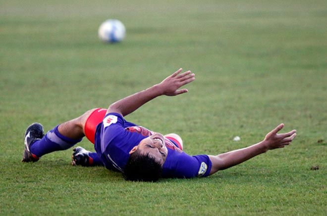 Đấu Thái Lan, U23 Việt Nam tập dưới mưa đến kiệt sức - 7