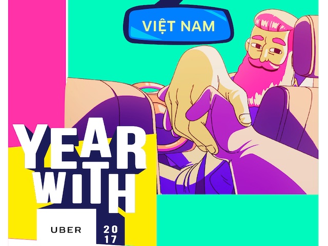 Năm 2017, người Việt gọi xe Uber nhiều nhất và ít nhất vào ngày nào?