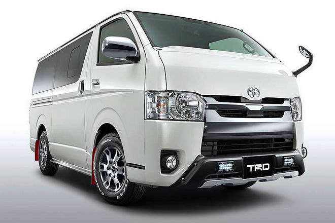 Toyota Hiace cũng có bản độ TRD - 1