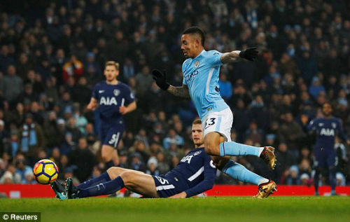 Chi tiết Man City - Tottenham: Eriksen ghi bàn danh dự (KT) - 7