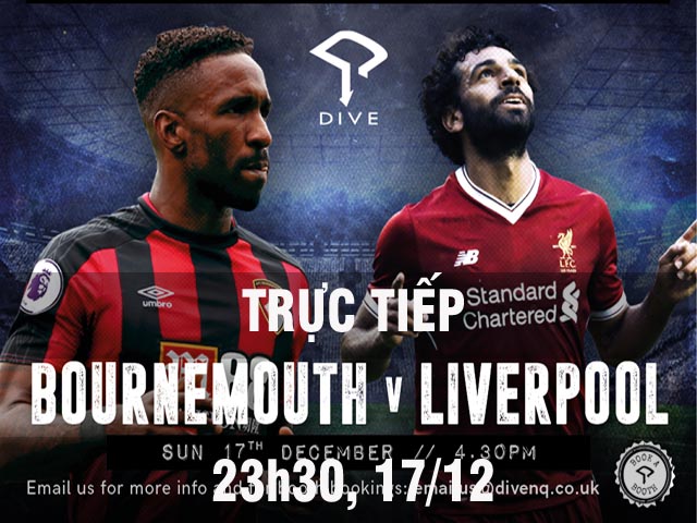 TRỰC TIẾP bóng đá Bournemouth - Liverpool: Tìm lại niềm vui (vòng 18 Ngoại hạng Anh)
