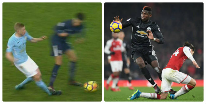 &#34;Chặt chém&#34; rợn người như Pogba, SAO Tottenham vẫn thoát thẻ đỏ - 1