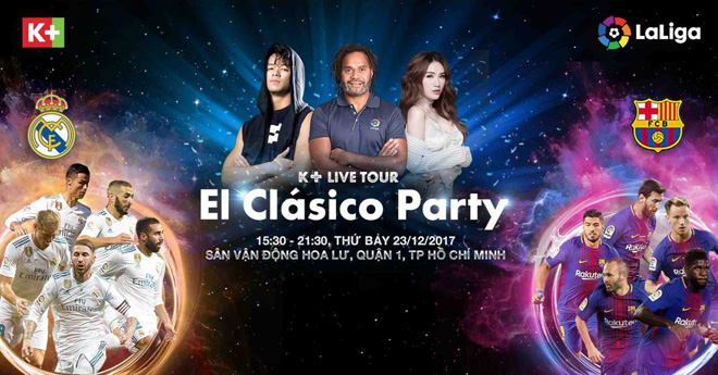 Khán giả Việt Nam được xem Siêu kinh điển cùng cựu danh thủ Real Madrid - 2